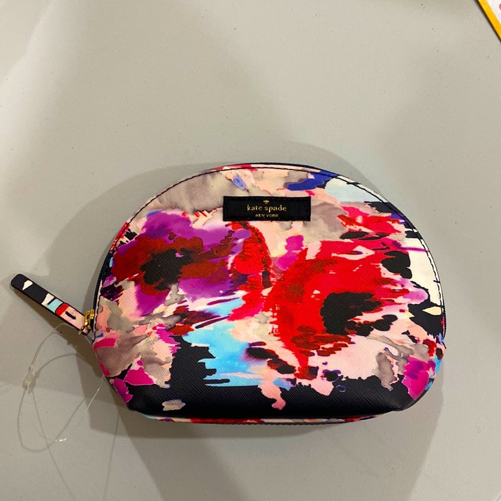 Kate spade multicolor makeup bag